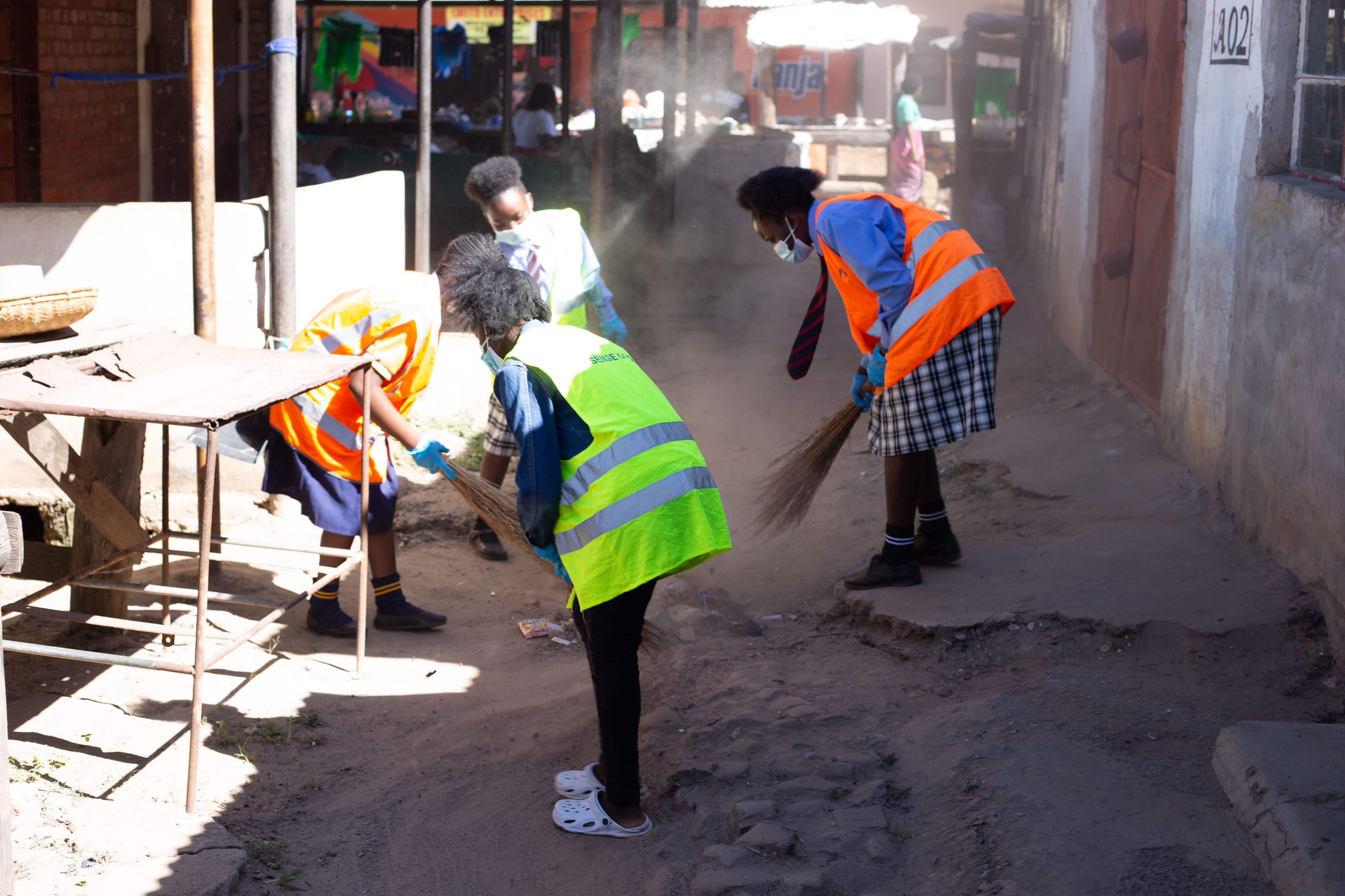 Learners taking part in the Youth Growth Project