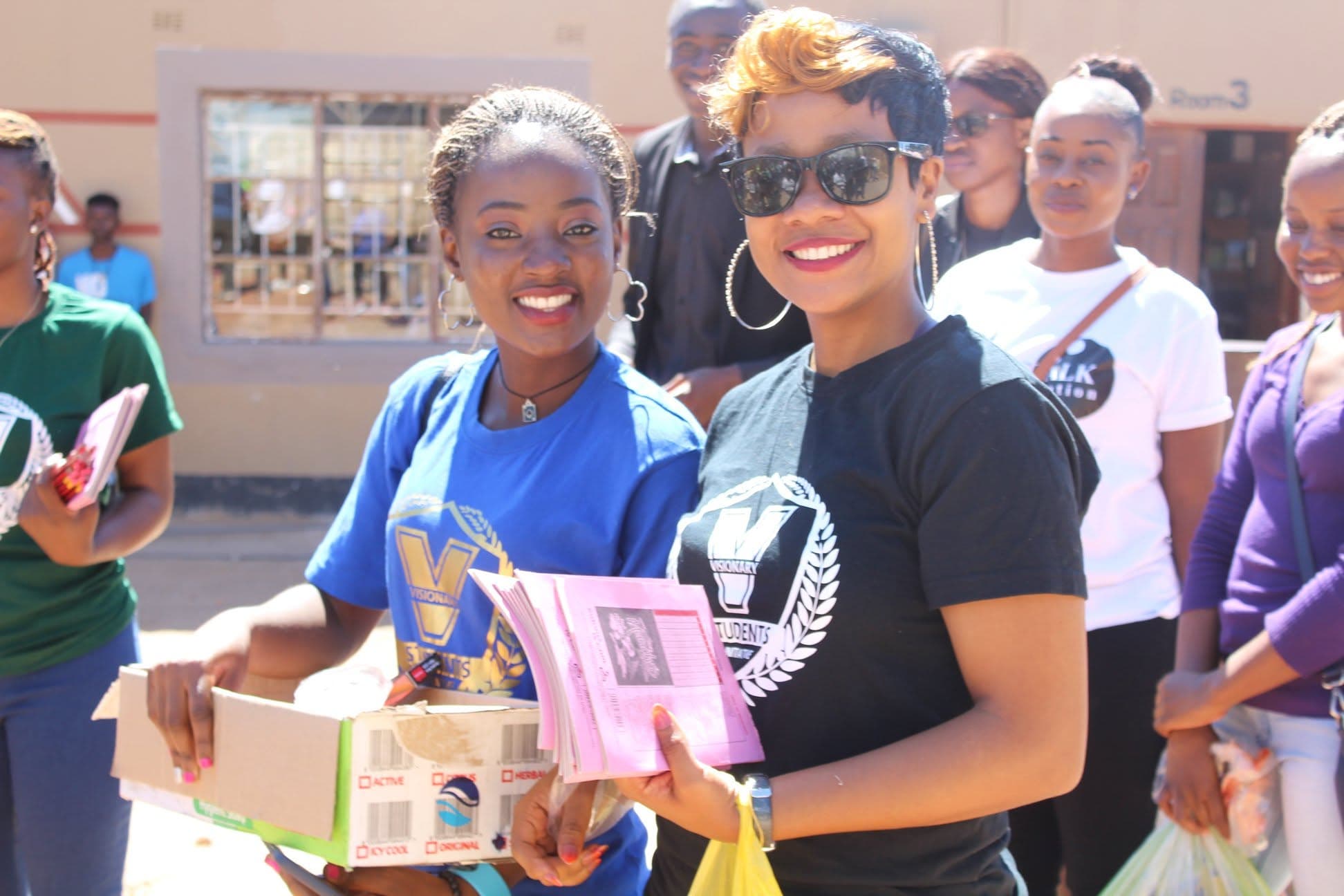VSI members taking part in community action